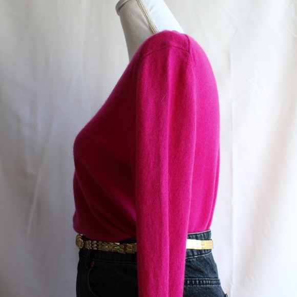 Halogen Pink Cashmere Sweater - Picture 7 of 15